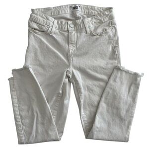 PAIGE Verdugo crop White Skinny Jeans